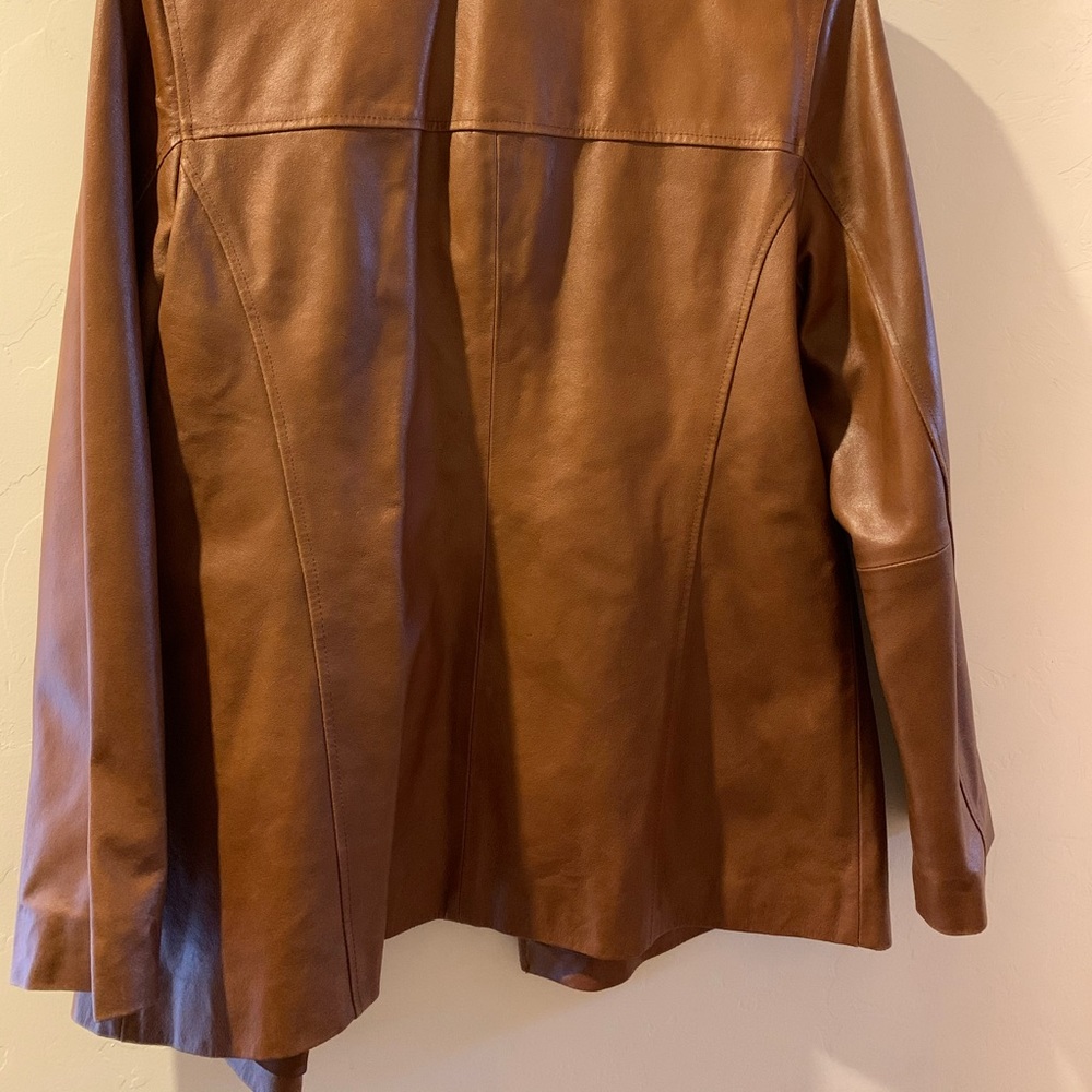 🦋Leather jacket - Picture 4 of 5